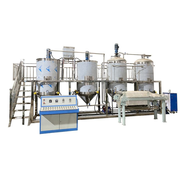 Dây chuyền ép dầu ăn, dầu thực vật
